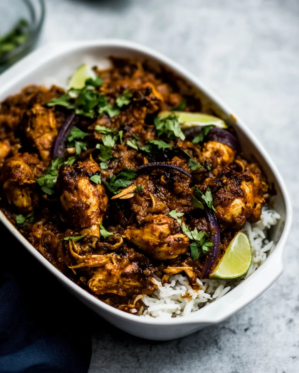 Classic Indian Chicken Rice Casserole recipe photo