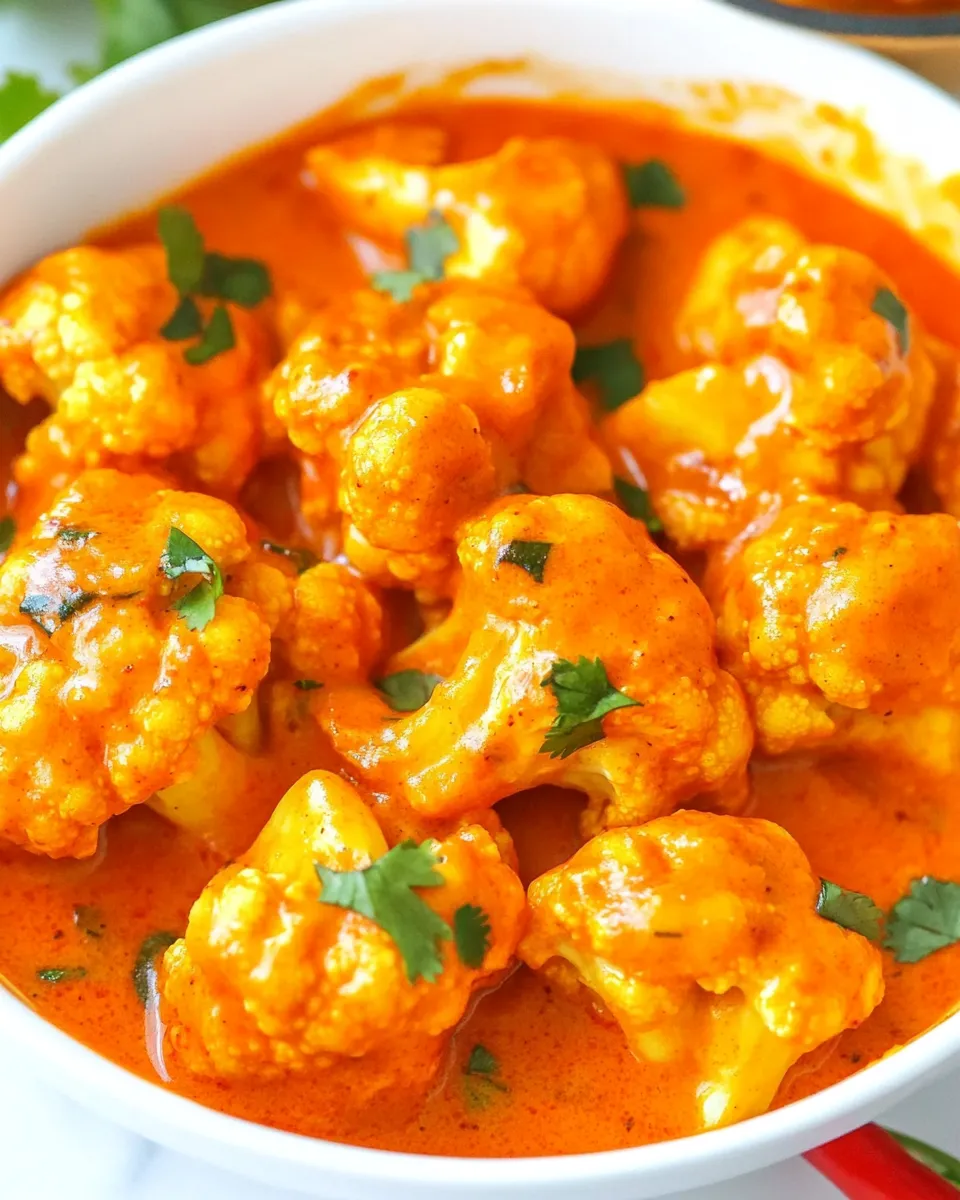 Classic Indian Coconut Butter Cauliflower Recipe image