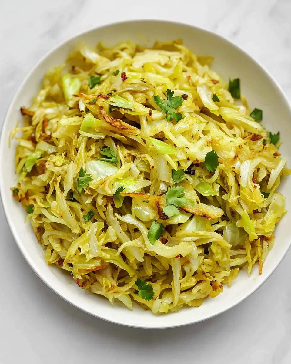 Classic Indian Fried Cabbage image