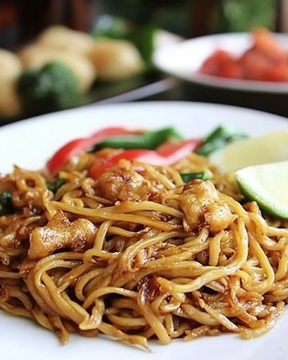 Easy Indonesian Fried Noodles (Mie Goreng) recipe photo