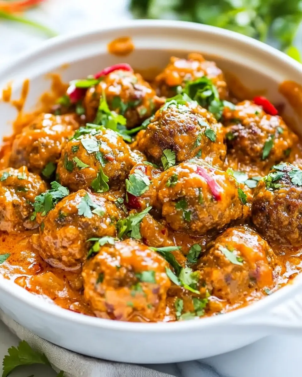 Classic Indonesian Meatballs image