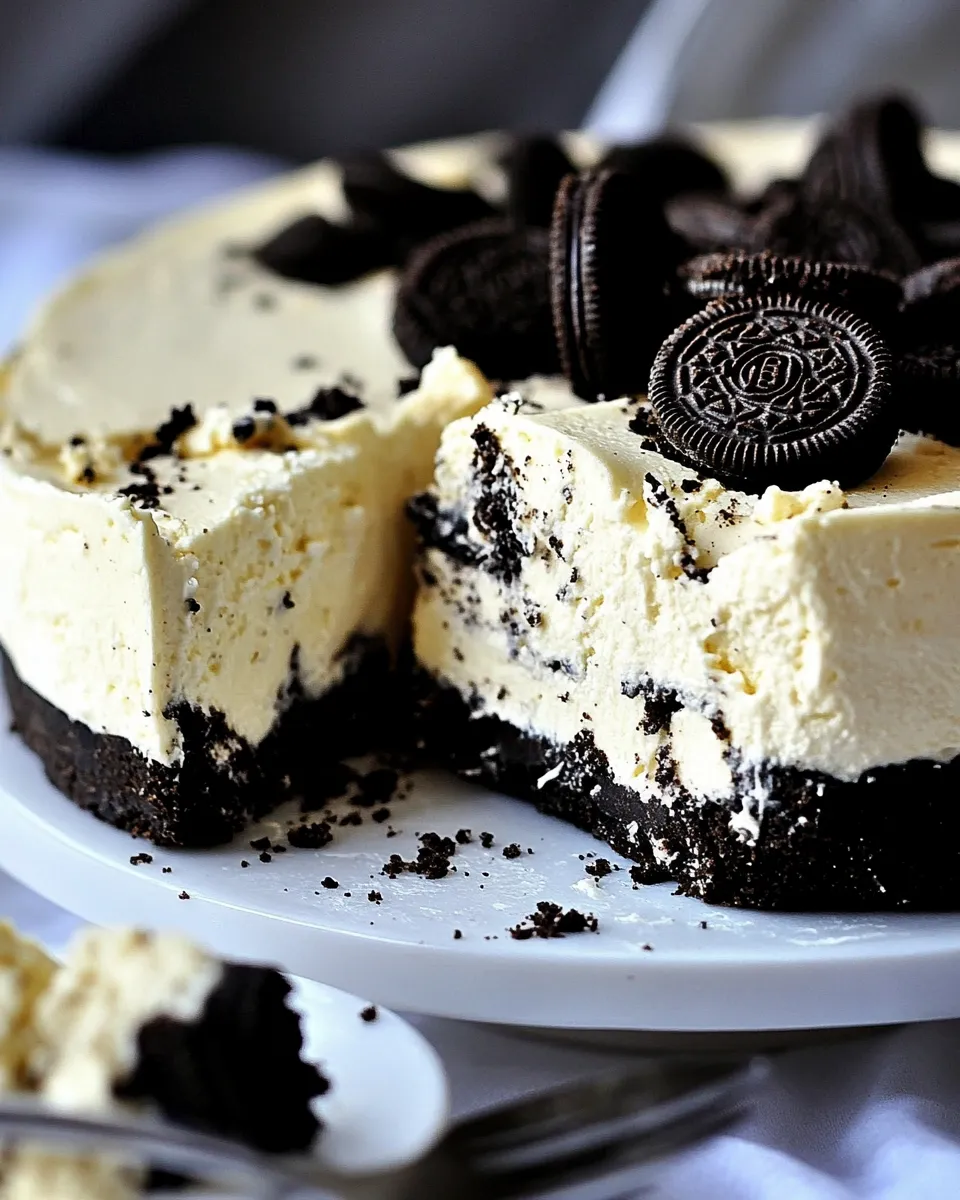 Classic Instant Pot Oreo Cheesecake Recipe shot