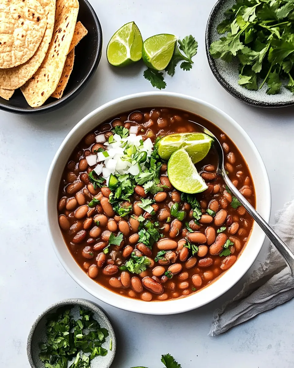 Quick Instant Pot Pinto Beans recipe photo