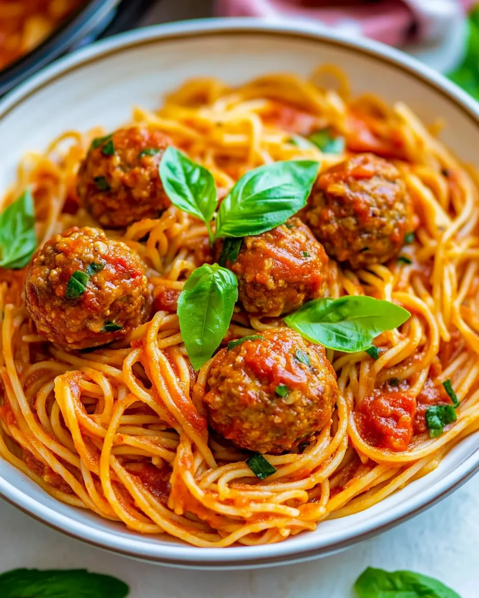 Delicious Instant Pot Spaghetti and Meatballs image