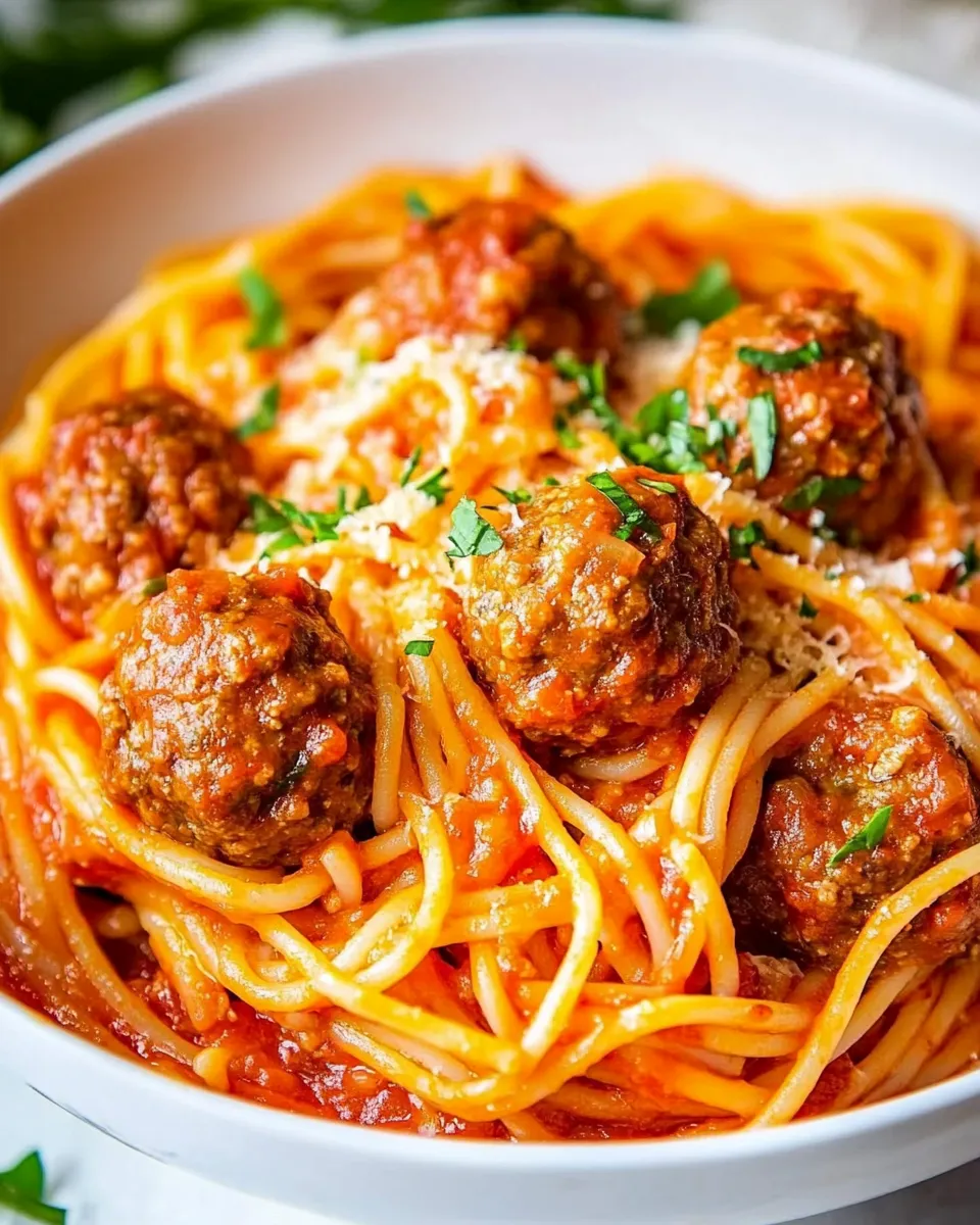Quick Instant Pot Spaghetti and Meatballs recipe photo
