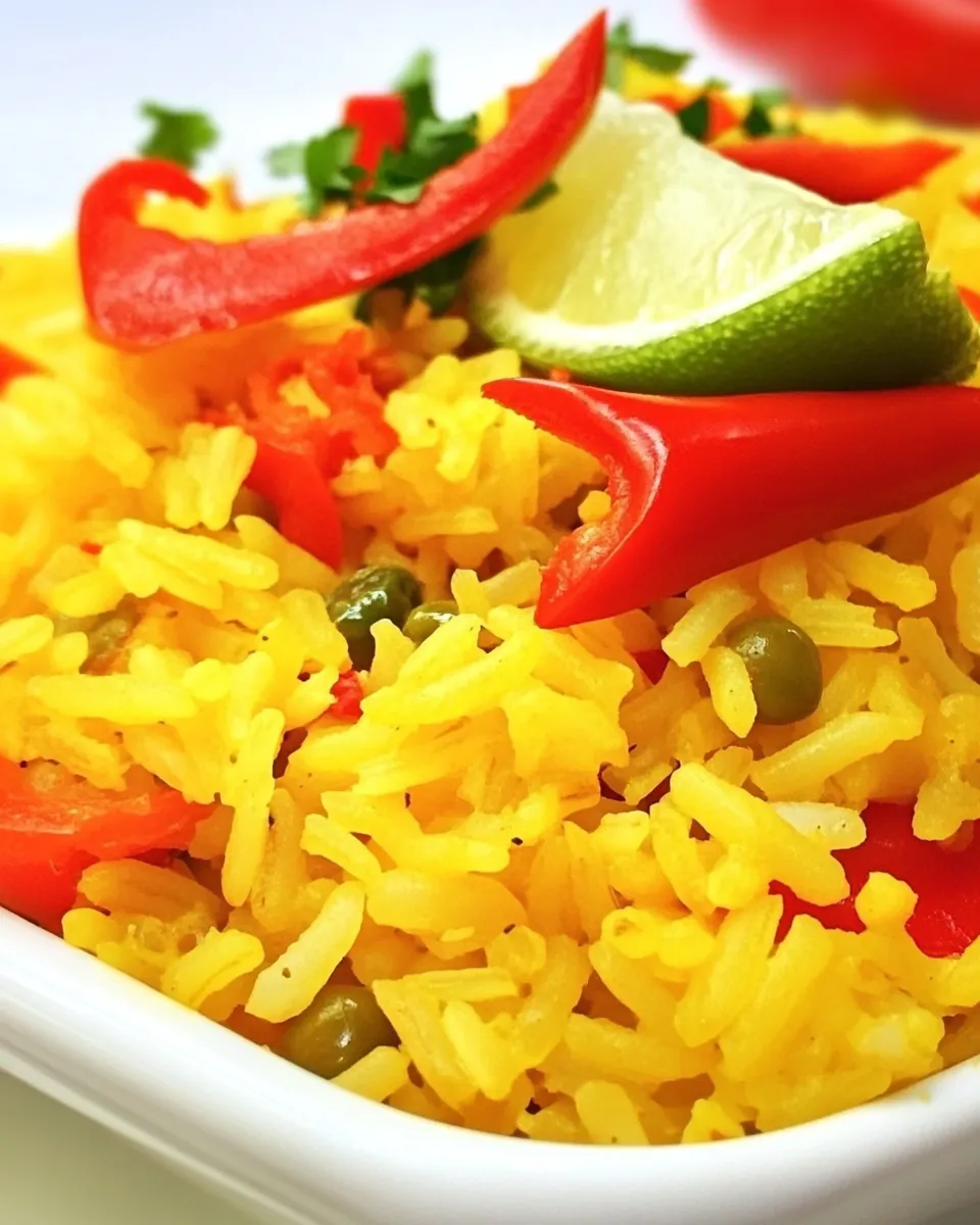 Delicious Java Rice food shot