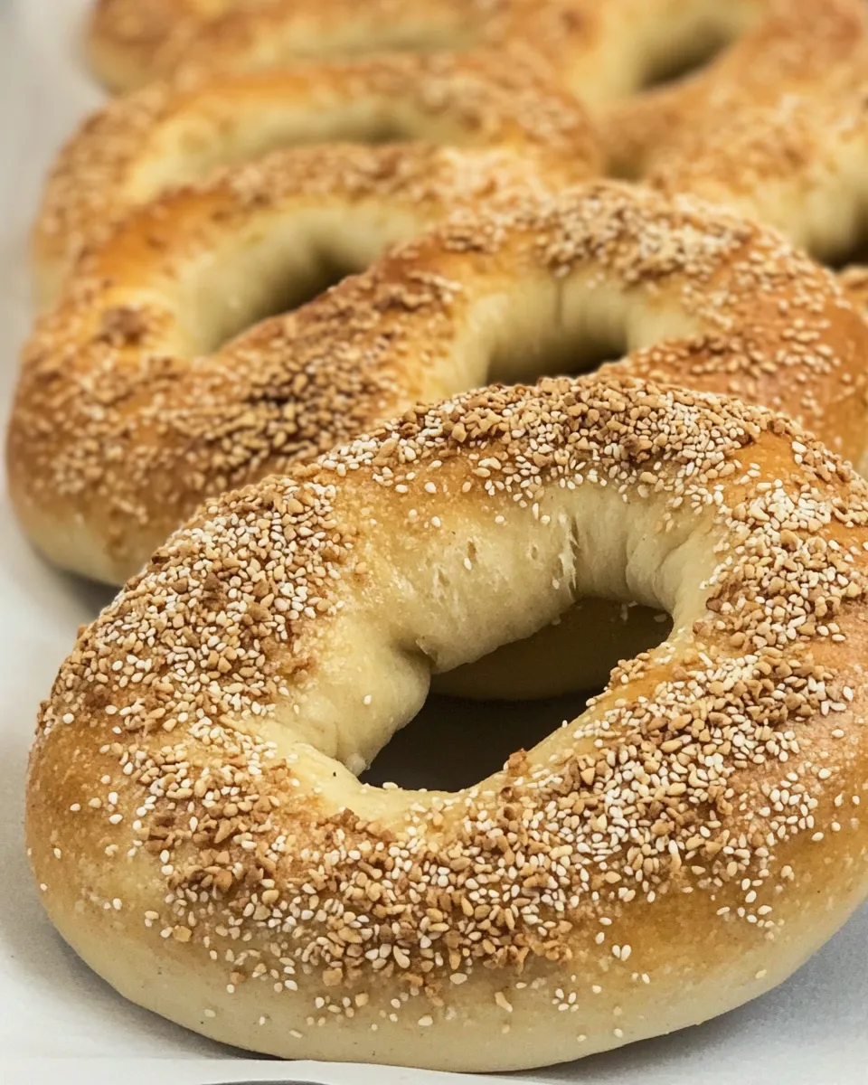 Homemade Jerusalem Bagels recipe photo