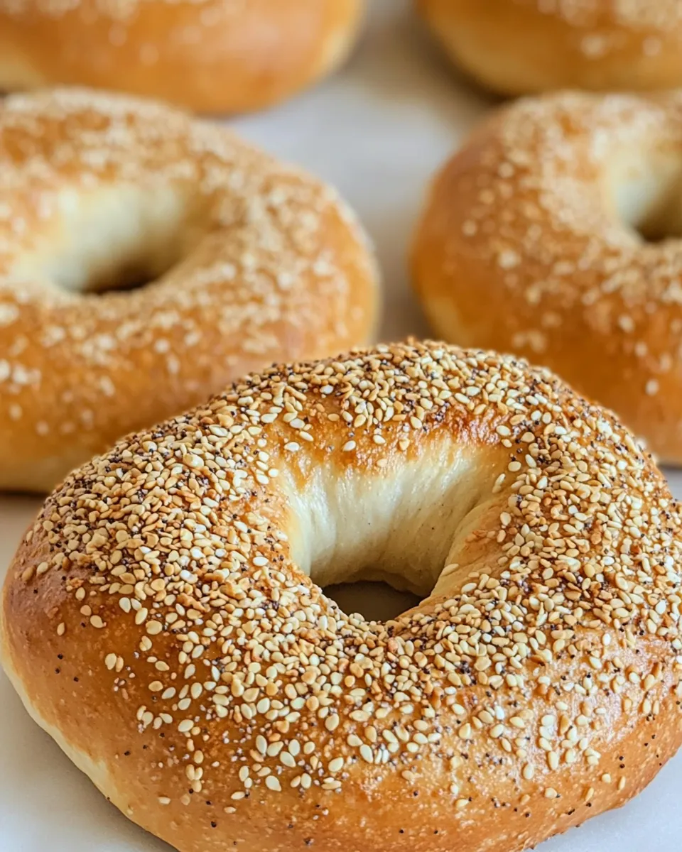 Easy Jerusalem Bagels image