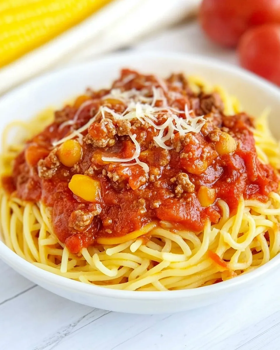 Delicious Jollibee Spaghetti image