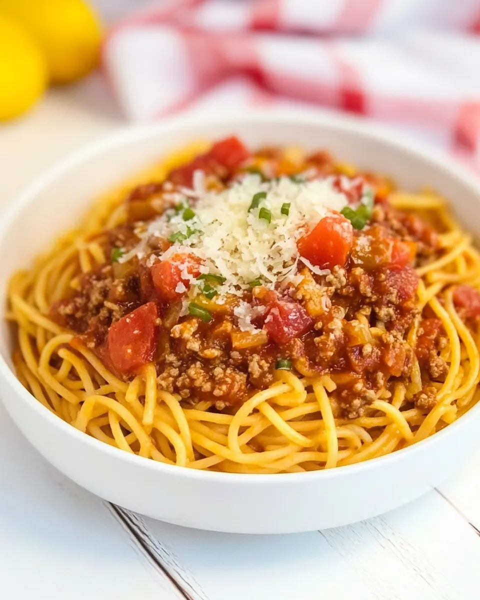 Easy Jollibee Spaghetti recipe photo