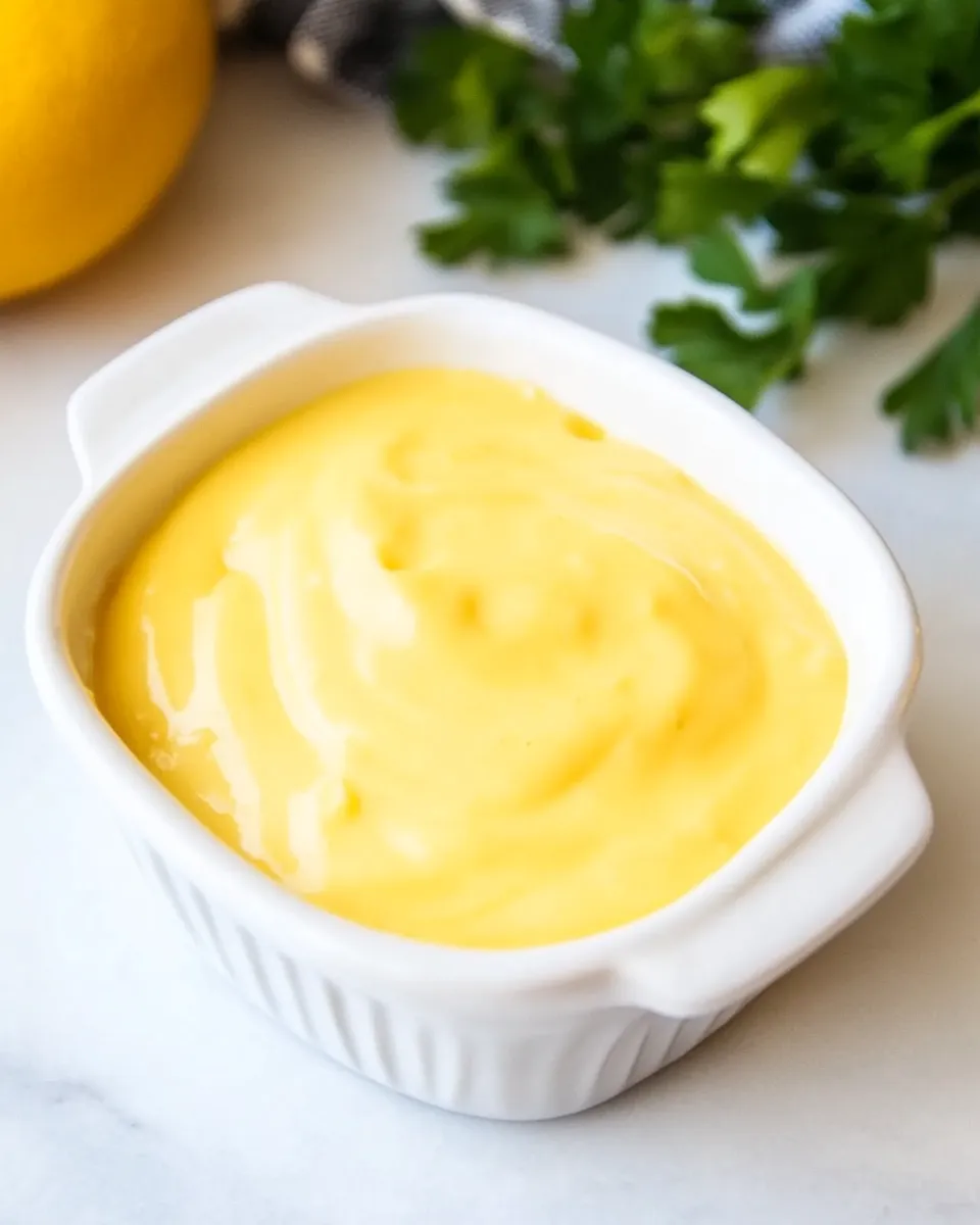 Easy Julia Childs Easy Blender Hollandaise Sauce recipe photo