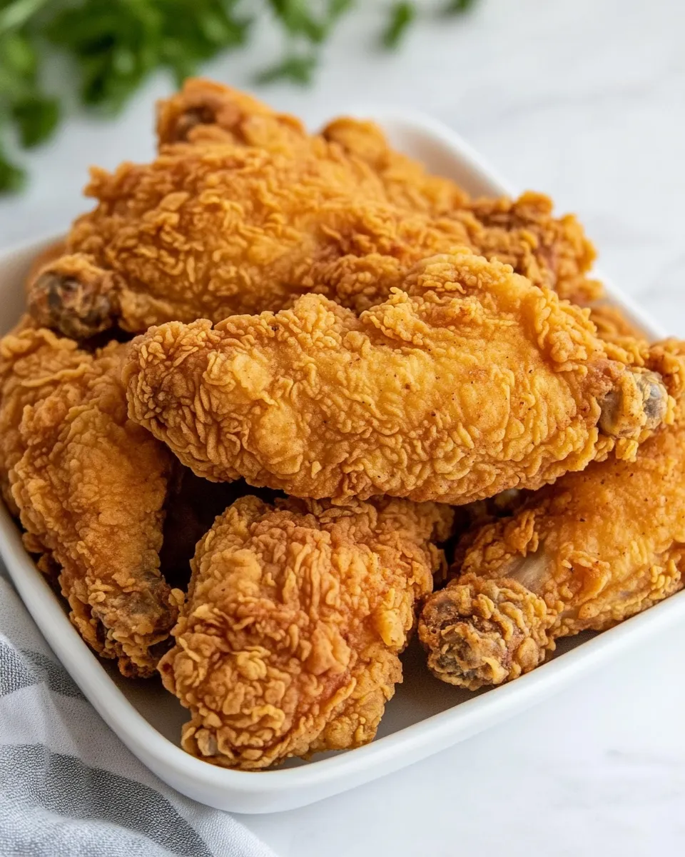 Delicious Kentucky Fried Chicken shot