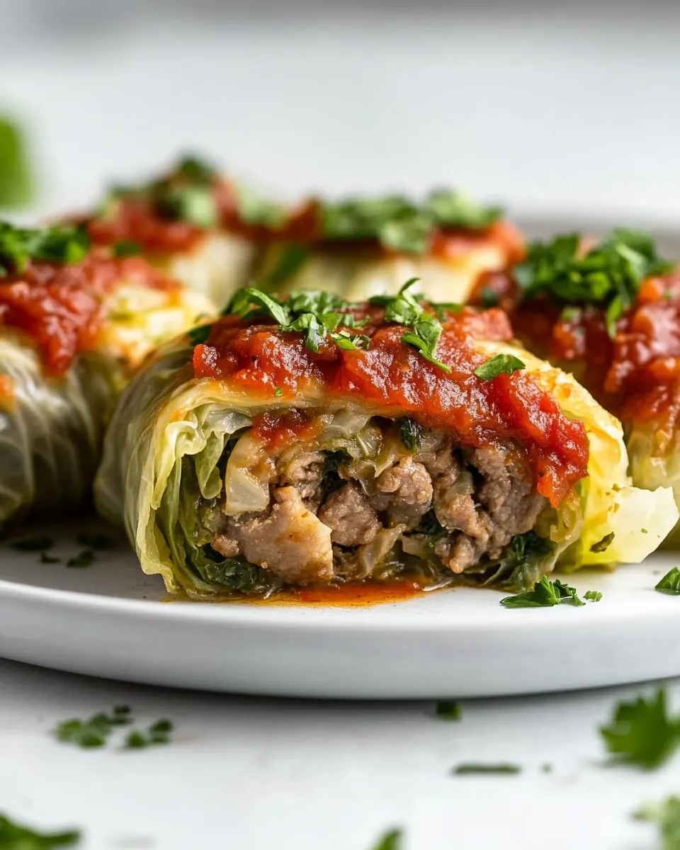 Homemade Keto Cabbage Rolls photo