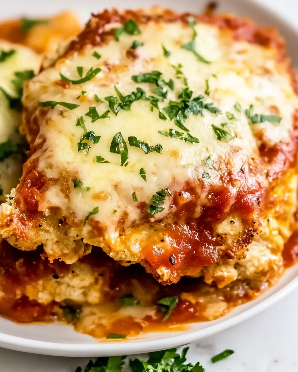 Delicious Keto Chicken Parmesan image