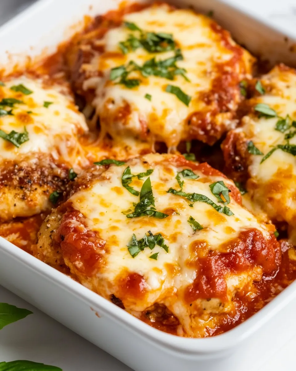 Easy Keto Chicken Parmesan recipe photo