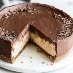 Homemade Keto Chocolate Cheesecake photo