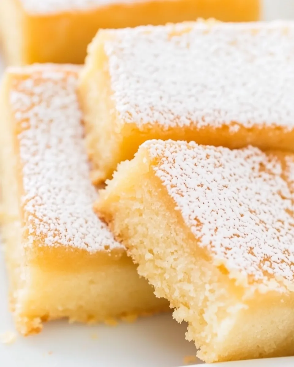 Homemade Keto Lemon Bars dish photo