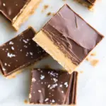 Easy Keto No-Bake Peanut Butter Bars photo