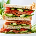 Homemade Keto Sandwich photo