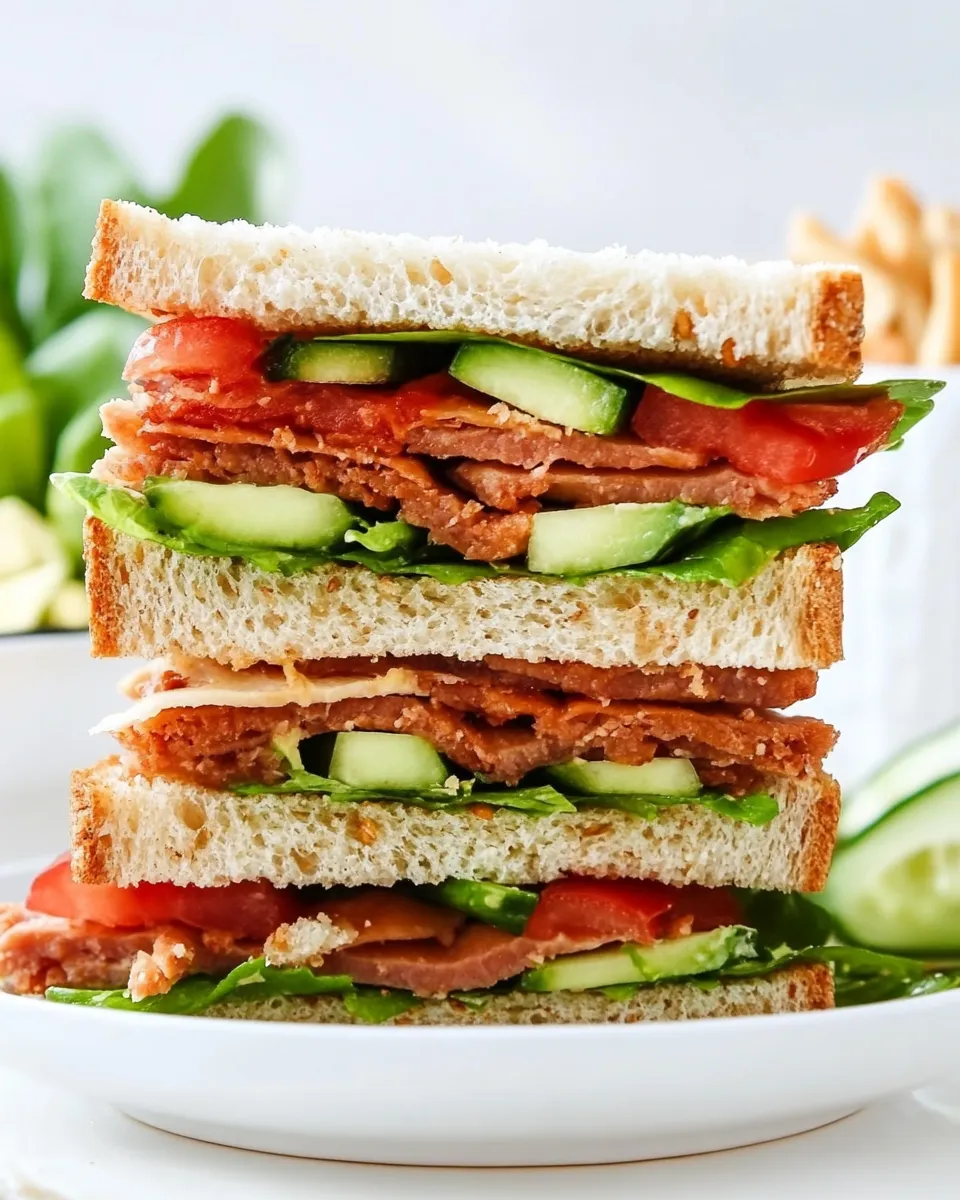 Homemade Keto Sandwich photo