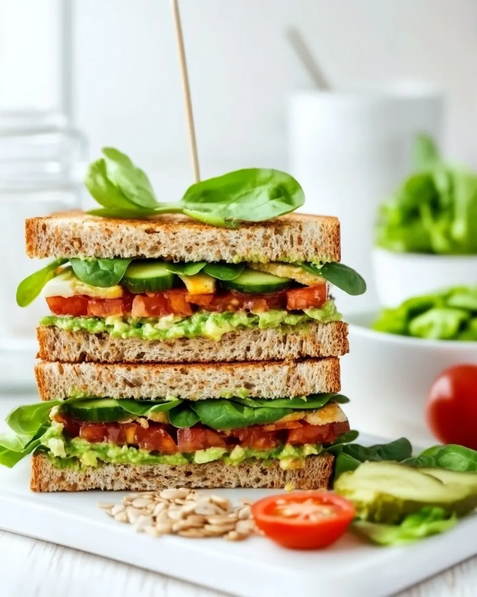 Delicious Keto Sandwich shot