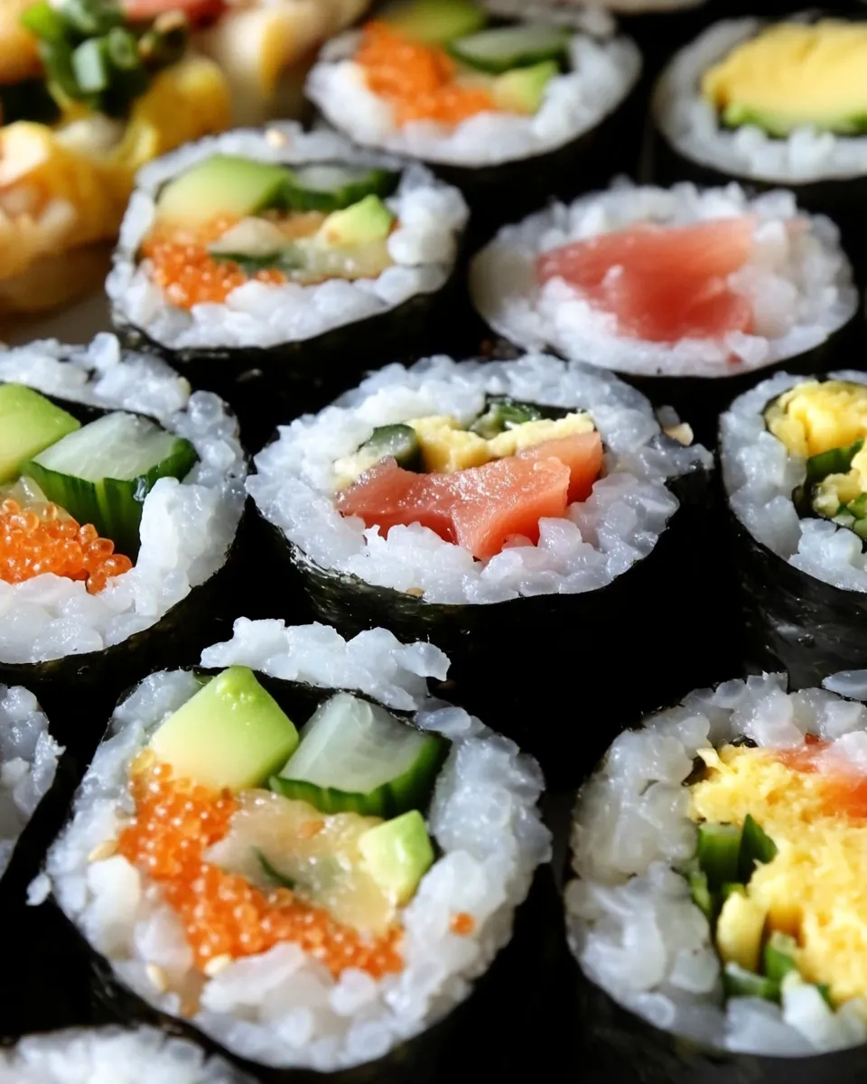 Delicious Keto Sushi shot