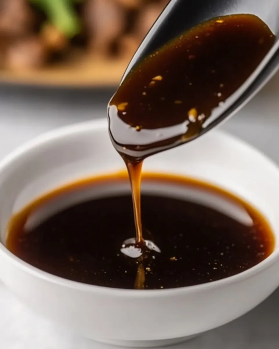 Delicious Keto Teriyaki Sauce shot