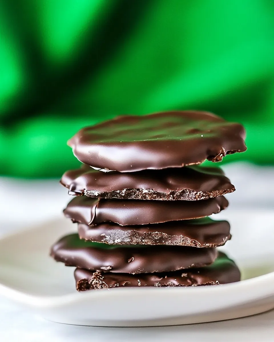 Tasty Keto Thin Mints dish photo