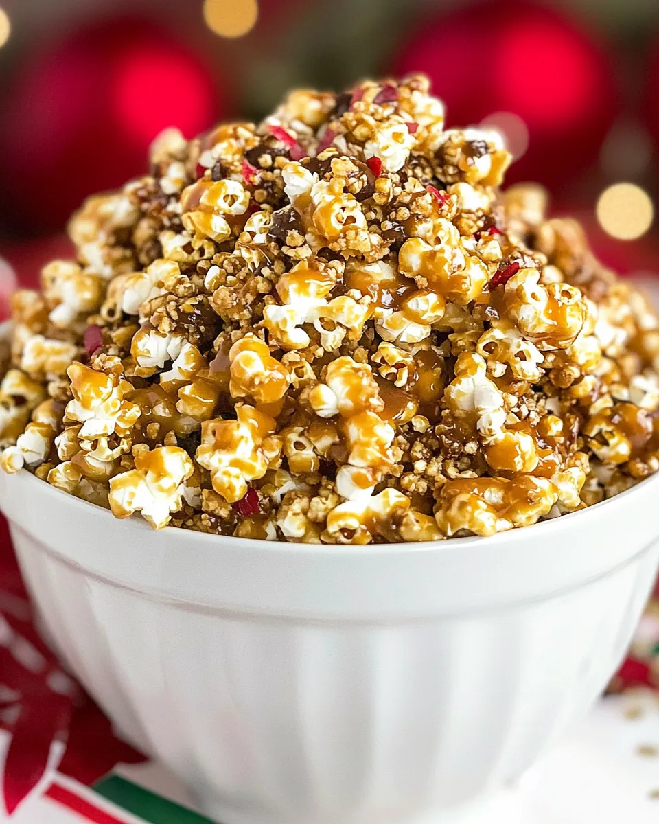 Homemade Kettle Chip Caramel Popcorn photo