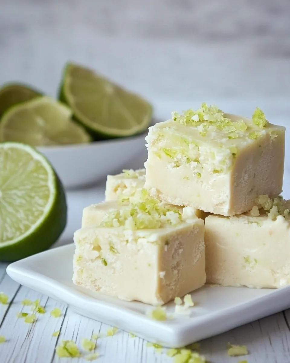 Delicious Key Lime Fudge shot