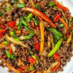 Easy Korean Ground Beef Stir-Fry photo