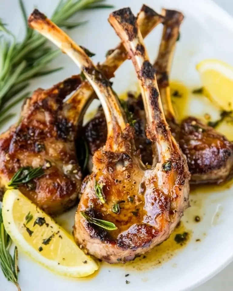 Easy Lamb Chop Marinade photo
