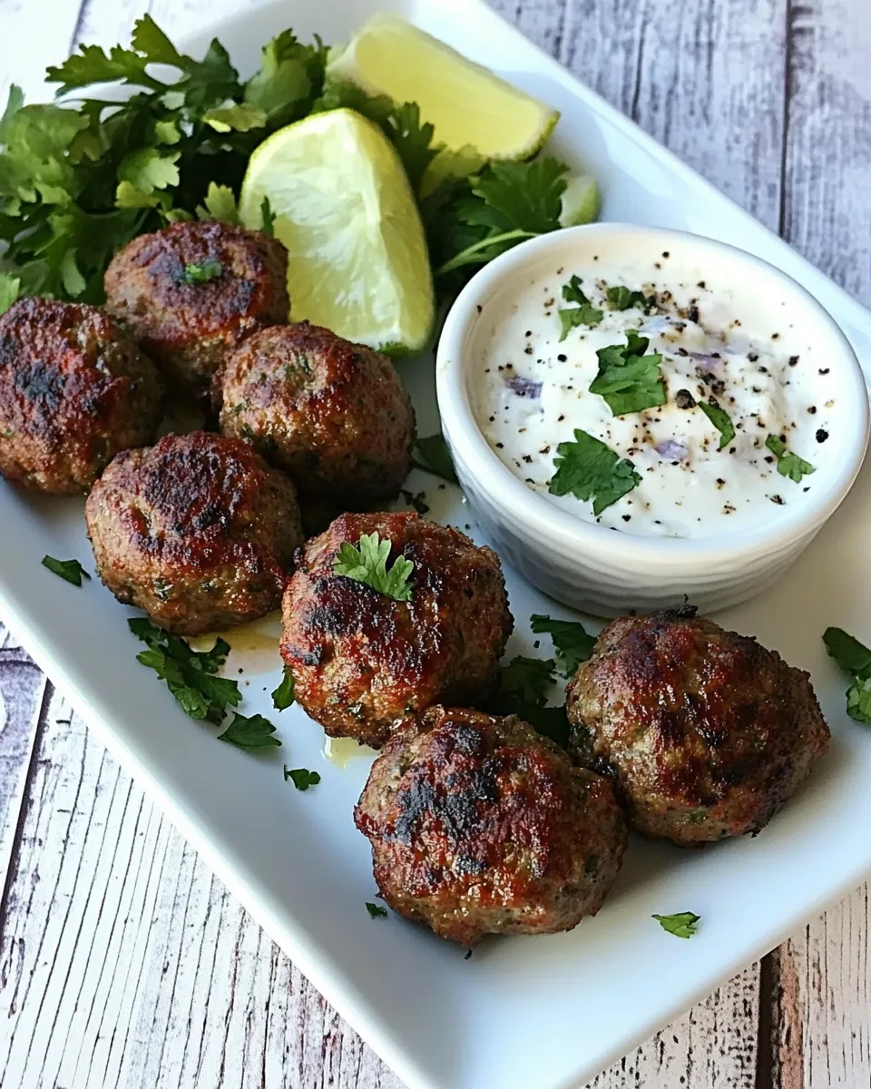 Easy Lamb Kofta recipe photo
