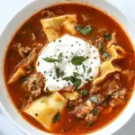 Homemade Lasagna Soup Recipe photo