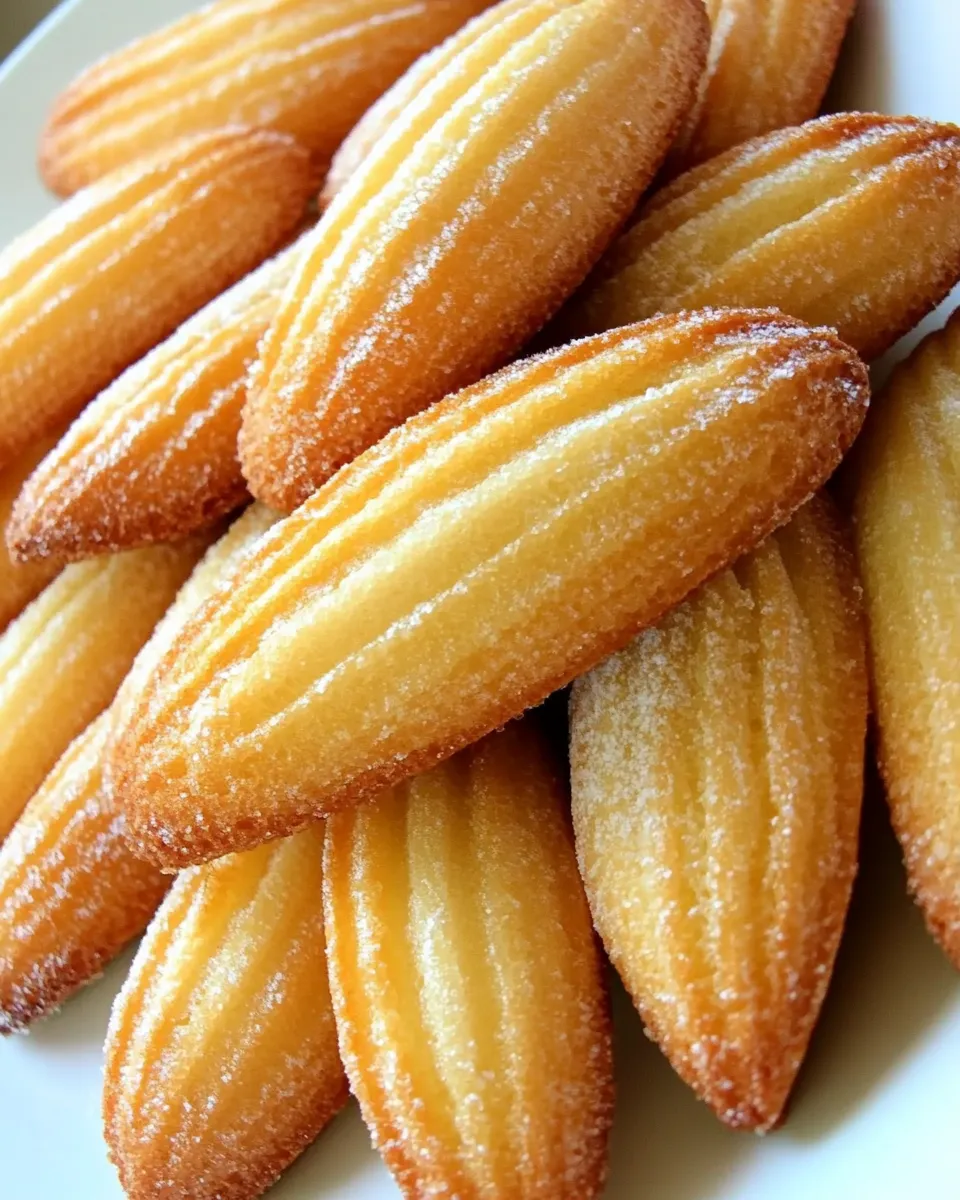 Classic Lemon-Glazed Madeleine Recipe image