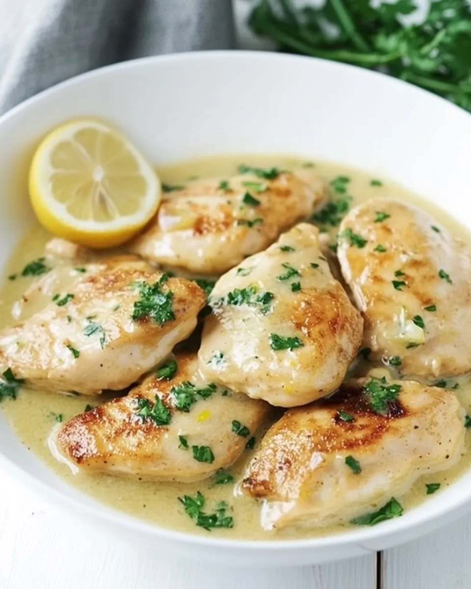 Delicious Lemon Butter Chicken Recipe image