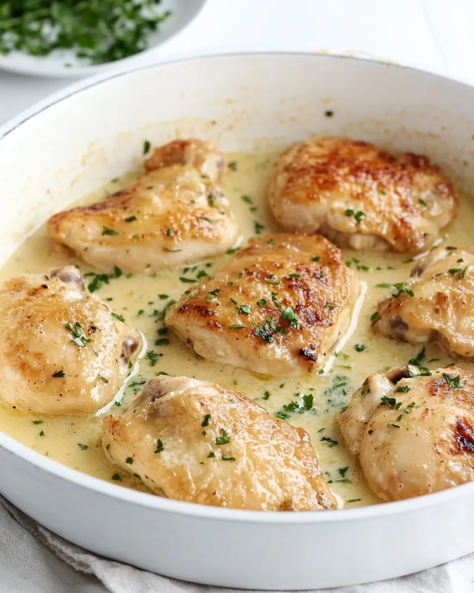 Quick Lemon Butter Chicken Recipe shot