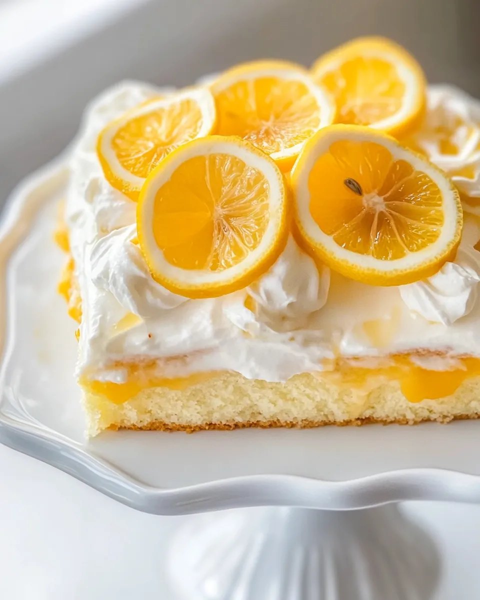 Classic Lemon Cake for a Crowd recipe image