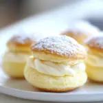 Homemade Lemon Cream Puffs photo