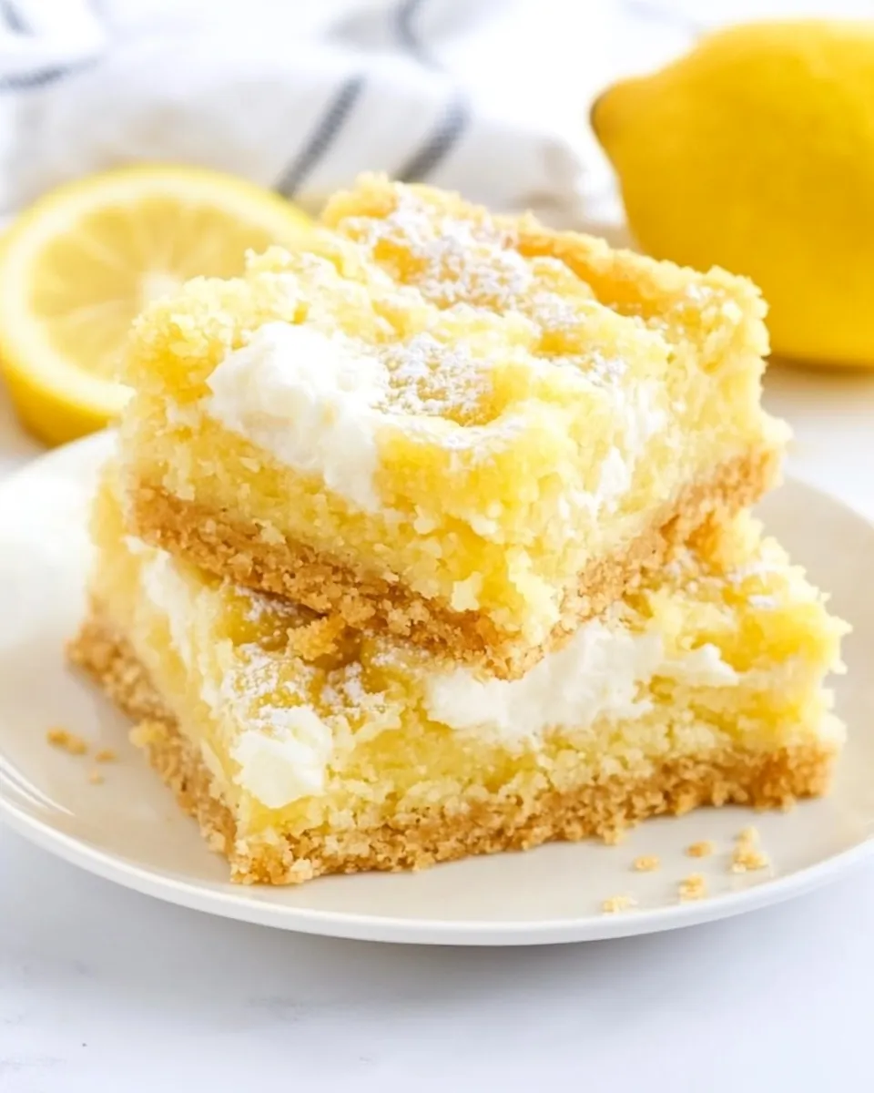 Delicious Lemon Gooey Bars dish photo