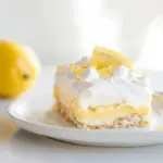 Homemade Lemon Lush Dessert photo