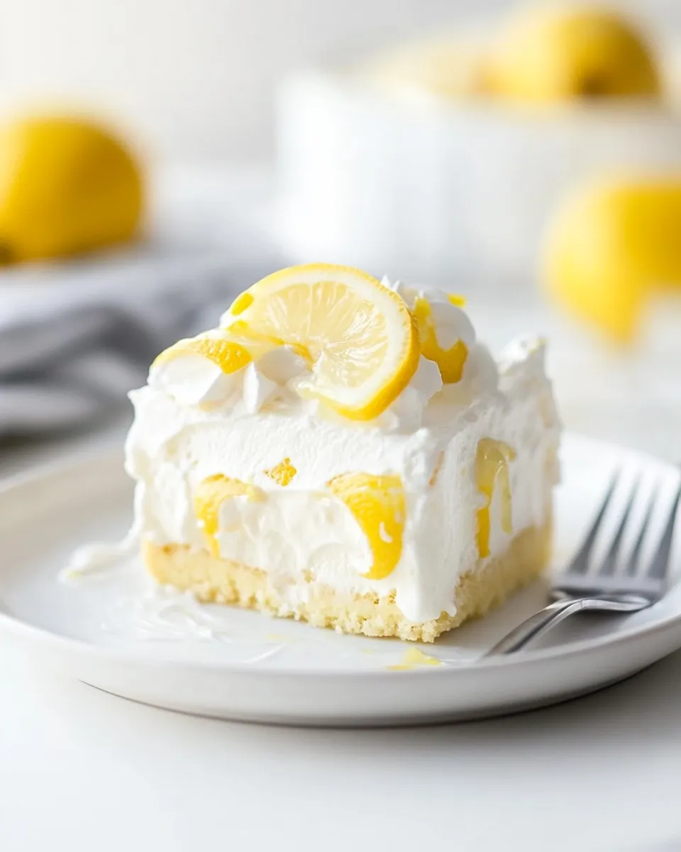 Easy Lemon Lush Dessert recipe photo