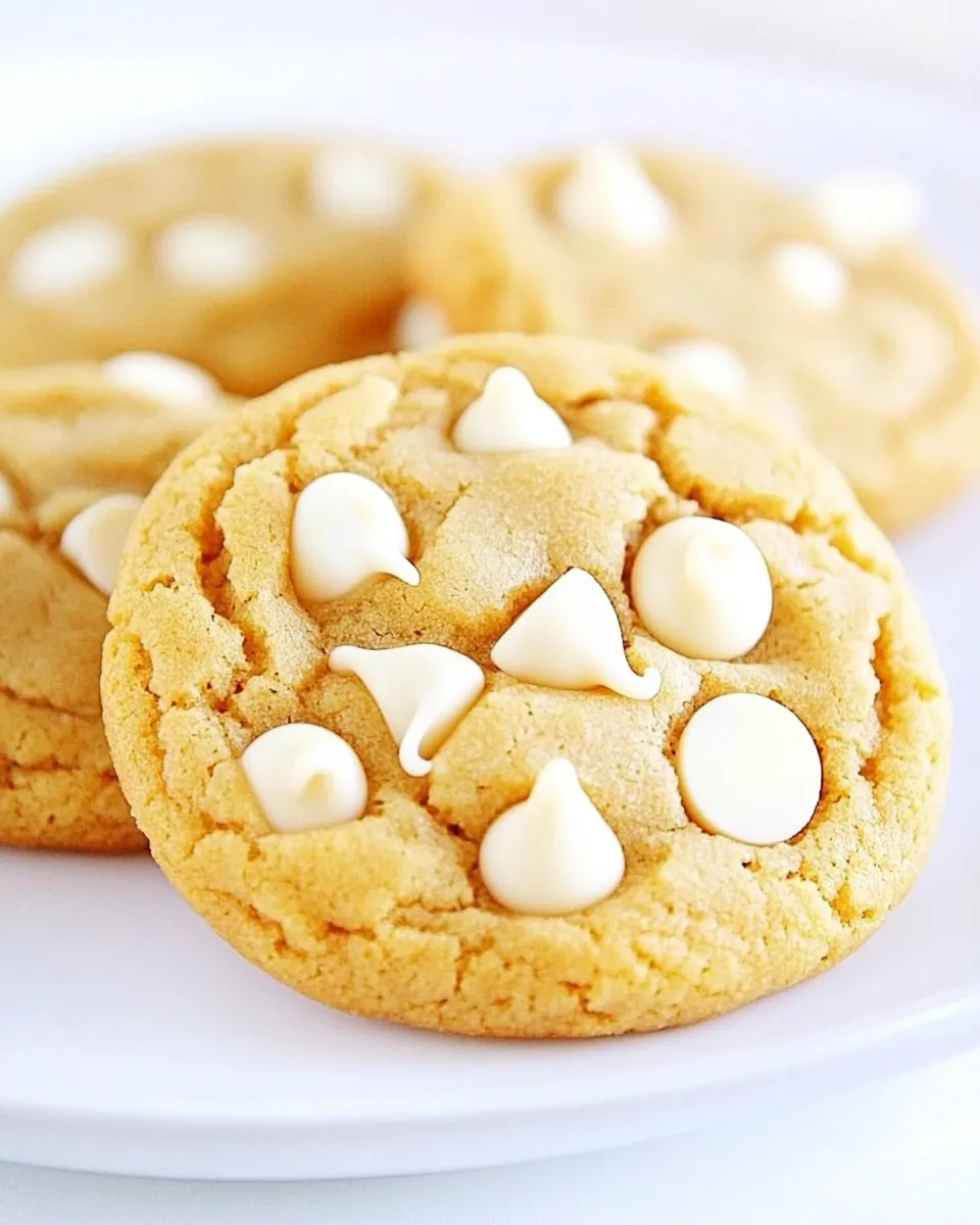 Easy Lemon White Chocolate Chip Cookies Recipe recipe photo