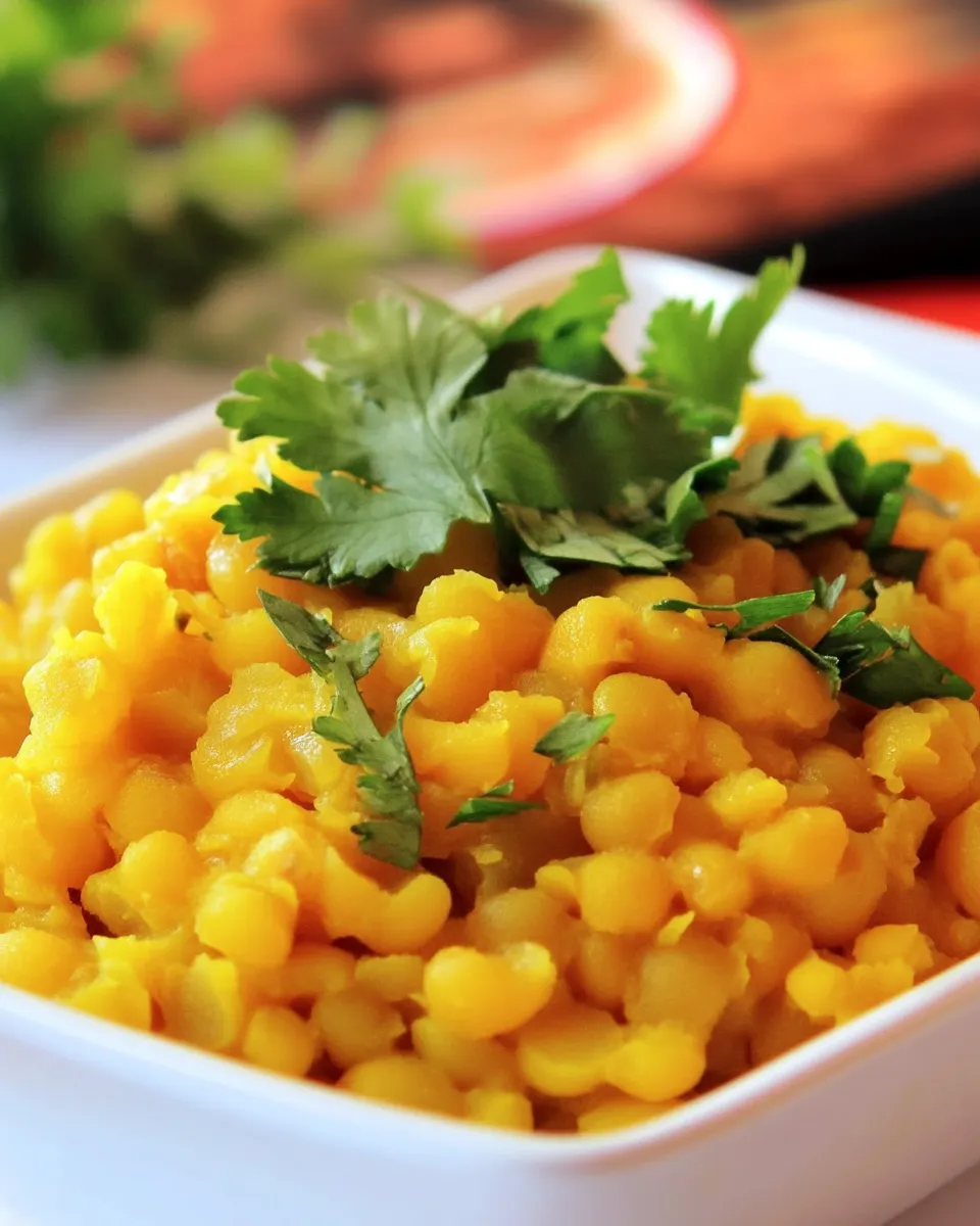 Homemade Lemony Yellow Split Pea Recipe photo