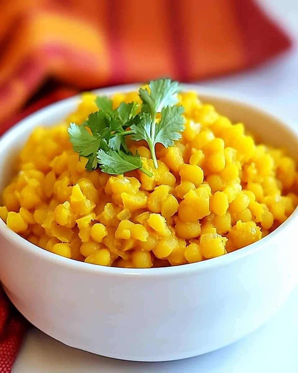 Quick Lemony Yellow Split Pea Recipe dish photo