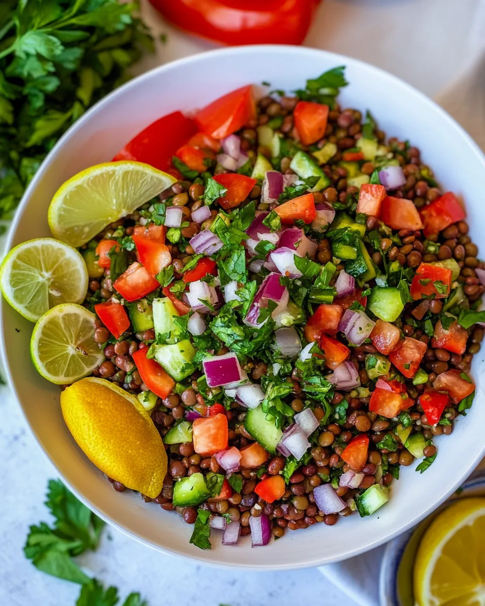 Classic Lentil Tabbouleh image