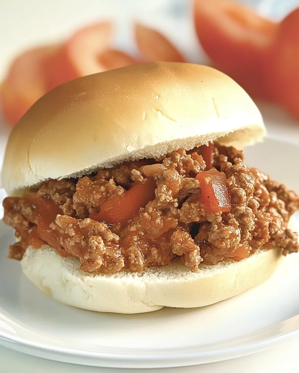 Classic Loose Meat Sandwich image