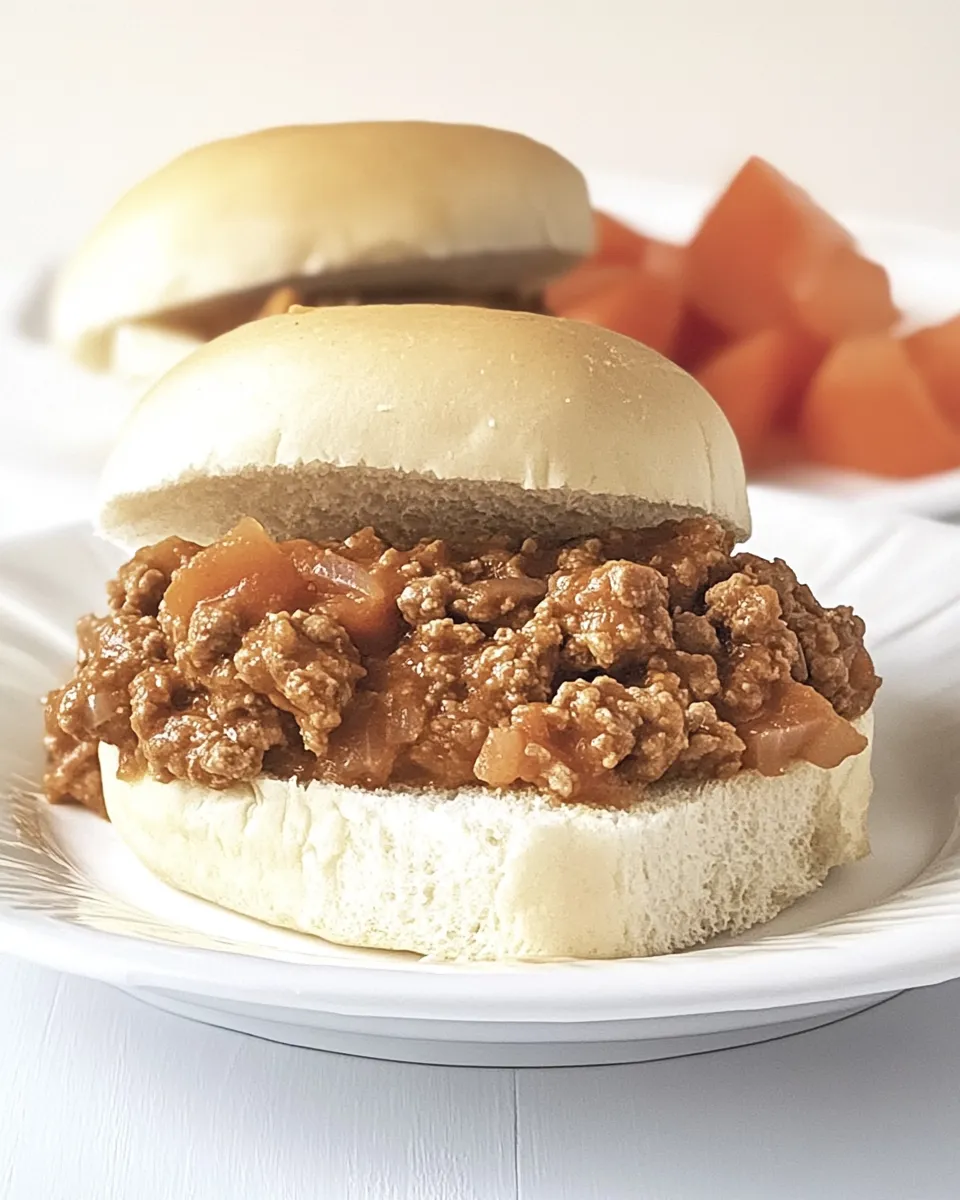 Easy Loose Meat Sandwich recipe photo