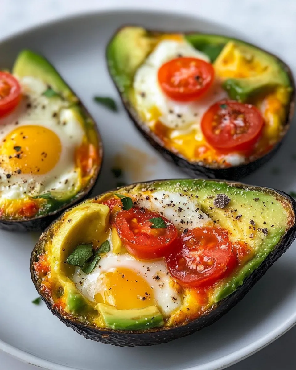 Easy Low-Carb Avocado Breakfast Cups photo