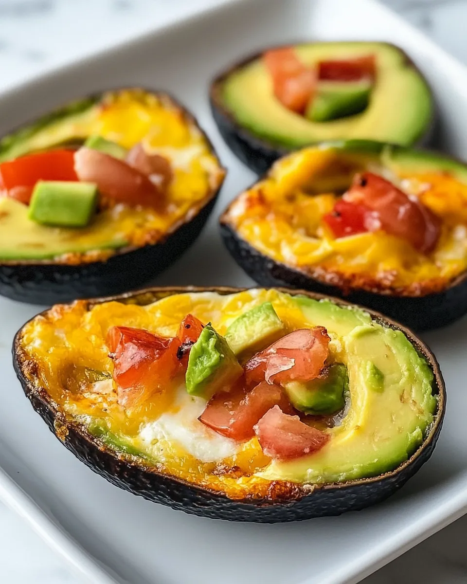 Healthy Low-Carb Avocado Breakfast Cups recipe photo
